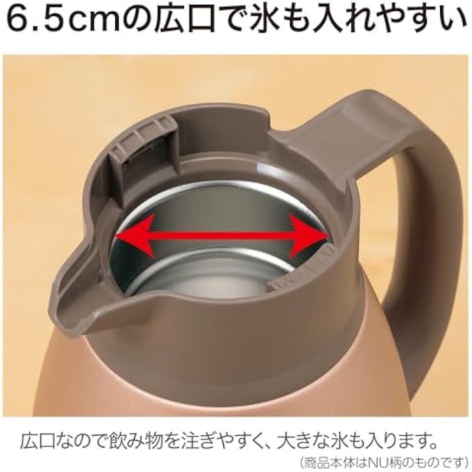 Zojirushi Stainless Steel Vacuum Carafe 15 Liter Capacity Matte Navy - Image 5