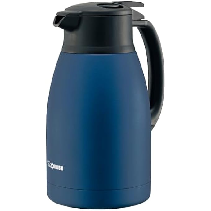 Zojirushi Stainless Steel Vacuum Carafe 15 Liter Capacity Matte Navy - Image 1