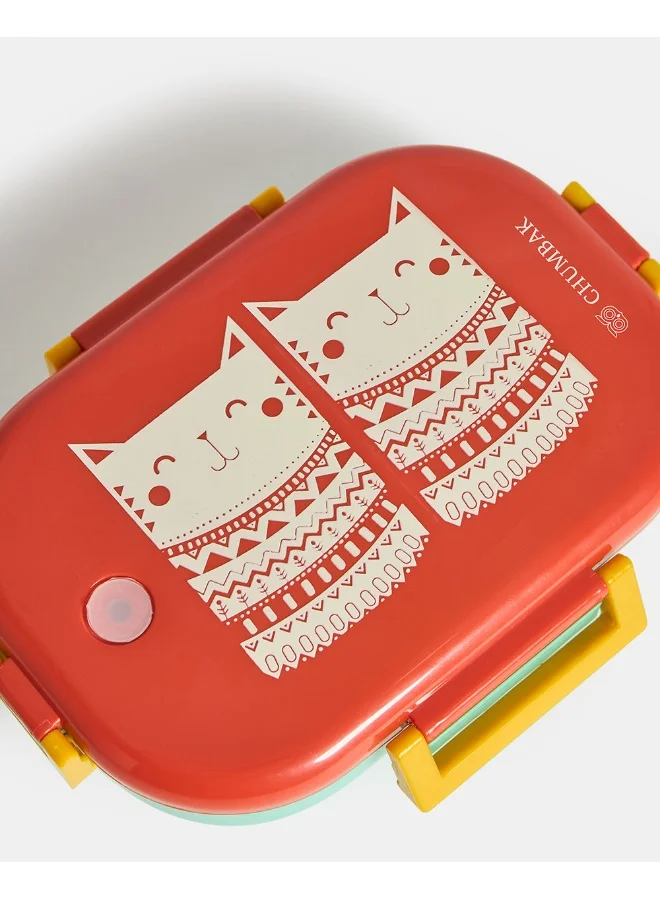 Chumbak Aztec Cats Insulated Lunch Box