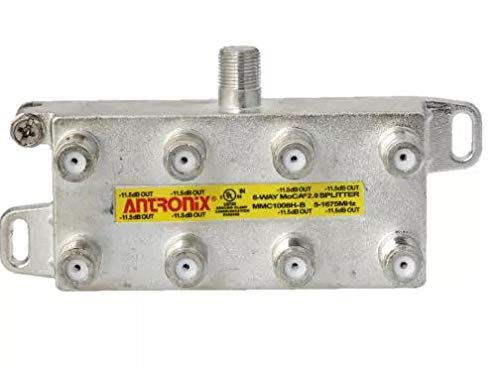 Antronix 8 Way Antronix MMC1008H-B 5-1675 MHz MoCA 2.0 Splitter for Frontier Formerly Verizon Fios - Image 1
