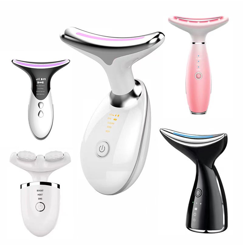 Neck Beauty Instrument Neck Pattern-Removing Neck Instrument Neck Massage Instrument Beauty Instrument Facial Massage Instrument - Image 2
