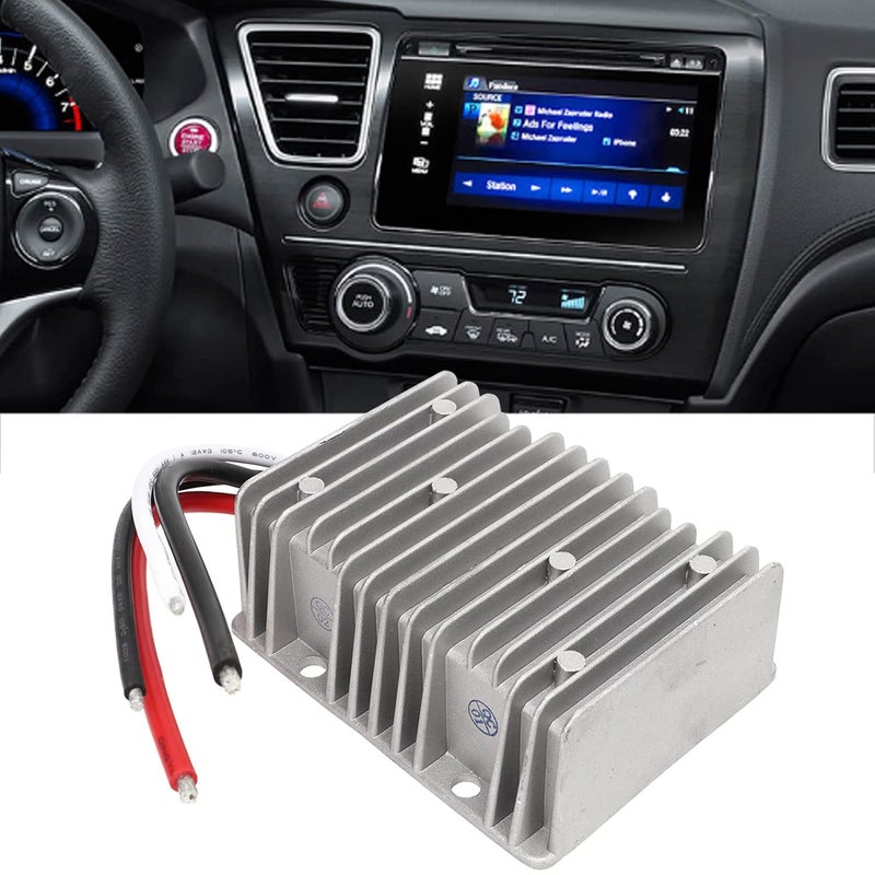 klarako DC Voltage Reducer Converter DC 8V‑40V to 13.8V 25A 345W IP68 Waterproof Regulator Trans - Image 4