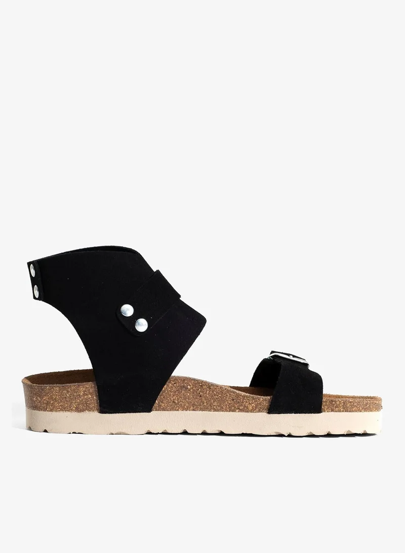 BAYTON Dubbo Leather Flat Sandals