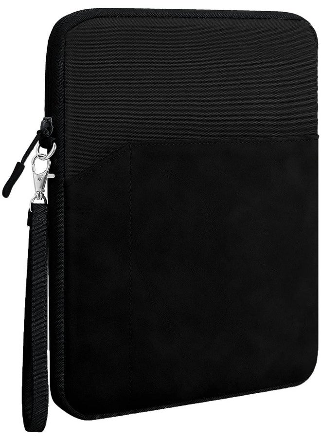برو إليت - جراب ProElite Tablet Sleeve Case Cover For iPad 10.2/Air 10.9/Pro 11/Samsung/Lenovo/Galaxy Tab A9 Plus/S8/S9/Realme Pad/Honor Pad X9/Xiaomi Mi pad 6/Redmi Pad/Oneplus Pad، أسود - Image 1