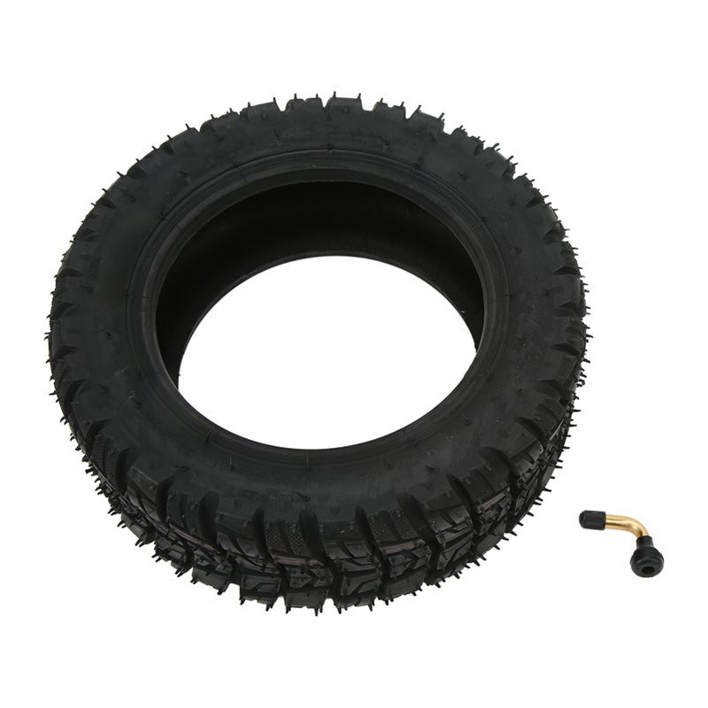 100 65 6.5 Tire 11inch Rubber Shock Absorption Widen Thicken Off Road Tyre for Scooter with Inflatable Nozzle - Image 1