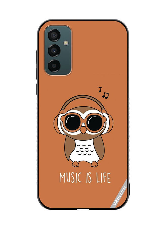 VR CREATIVE Protective Case Cover For Samsung Galaxy M23 Music Is Life Design Multicolour - Image 1