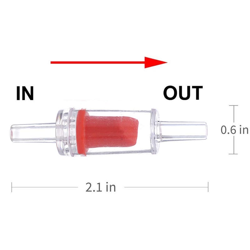 ALEGI 4pcs Large Aquarium Sponge Filter with Suction Cups, Check Valves for Breeding Fry Betta Shrimp Fish Tank (X-Large for 40-80 Gal 4 Pcs) - Image 4
