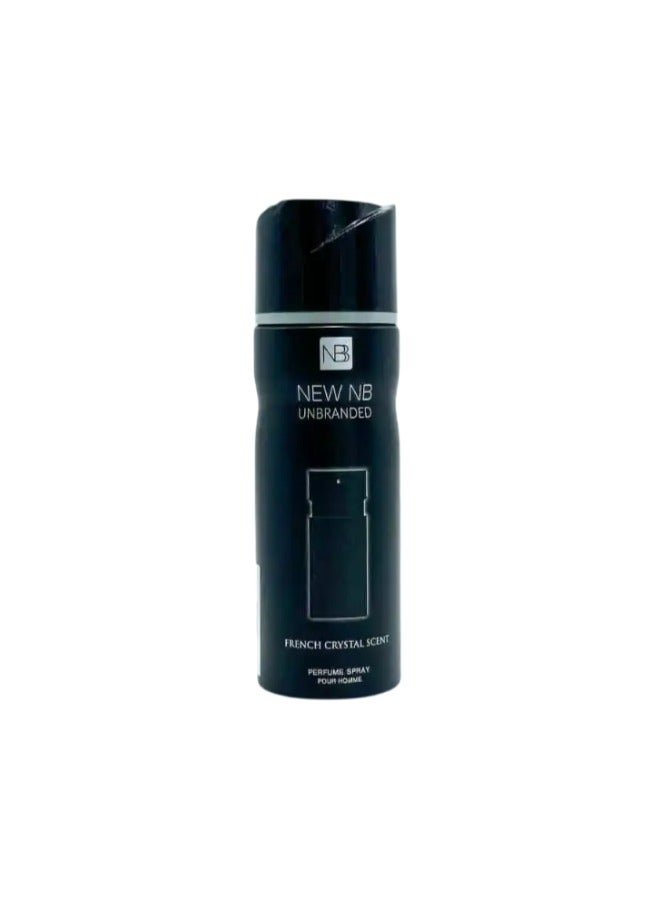 NEW NB Unbranded French Crystal Scent Deodorant Spray for Men - 200ml - Image 1