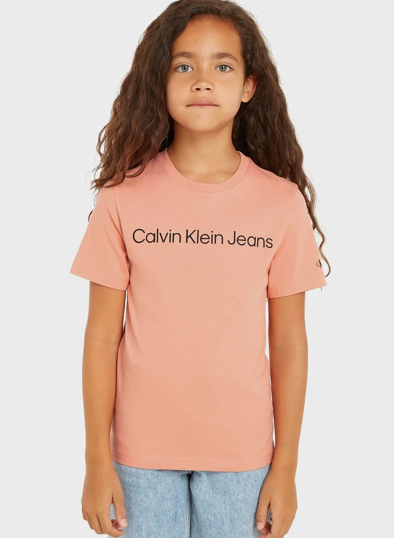 Calvin Klein Jeans Youth Logo T-Shirt