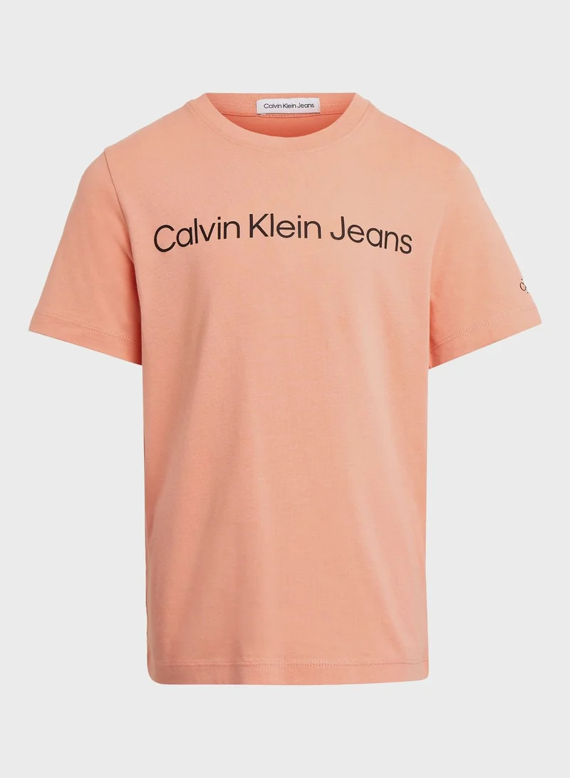 Calvin Klein Jeans Youth Logo T-Shirt