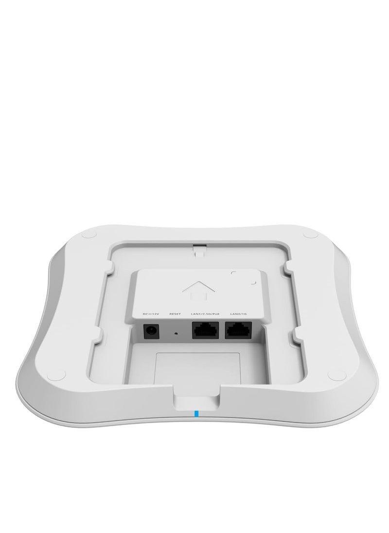 رويجي - Ruijie Reyee RG-RAP72 Pro Wi-Fi 7 BE5040 Ceiling Access Point, Ultra Fast, Dual Band Wireless for Hotels & Offices - Image 1