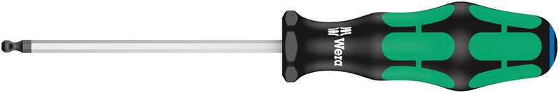 Wera 05022905001 Ball End Screwdriver For Hexagon Socket Screws 352-5/32X100Mm - Image 1