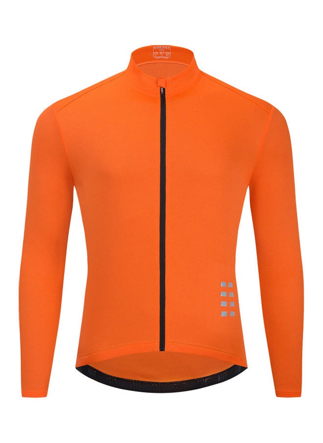 NIBEMINENT - Breathable Long Sleeve Cycling Jersey - Image 1