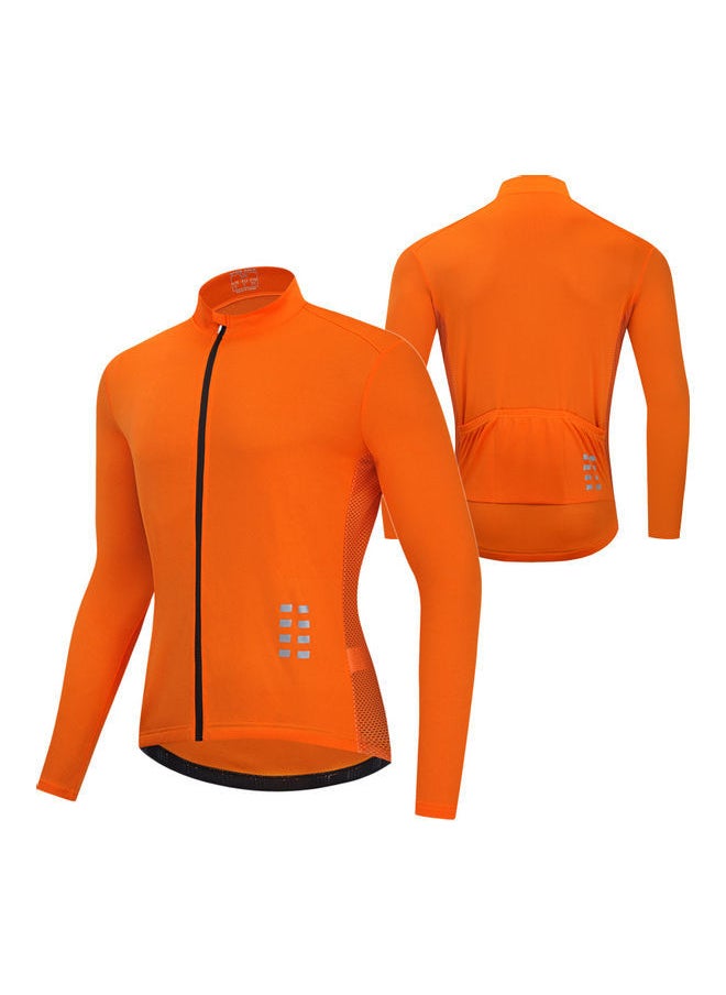 NIBEMINENT - Breathable Long Sleeve Cycling Jersey - Image 1