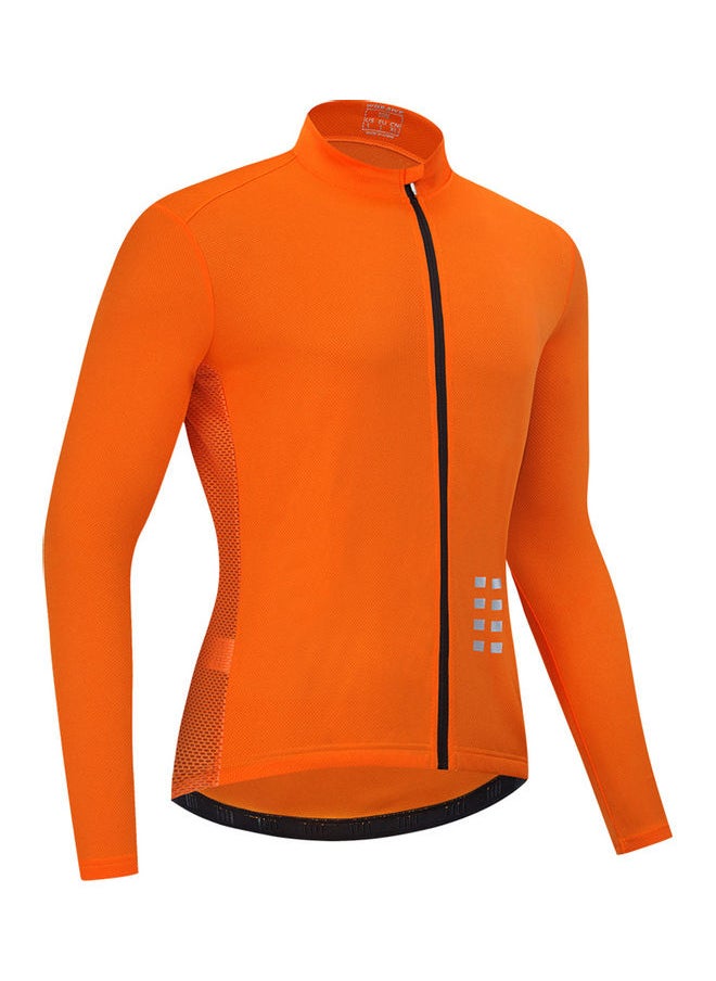 NIBEMINENT - Breathable Long Sleeve Cycling Jersey - Image 1