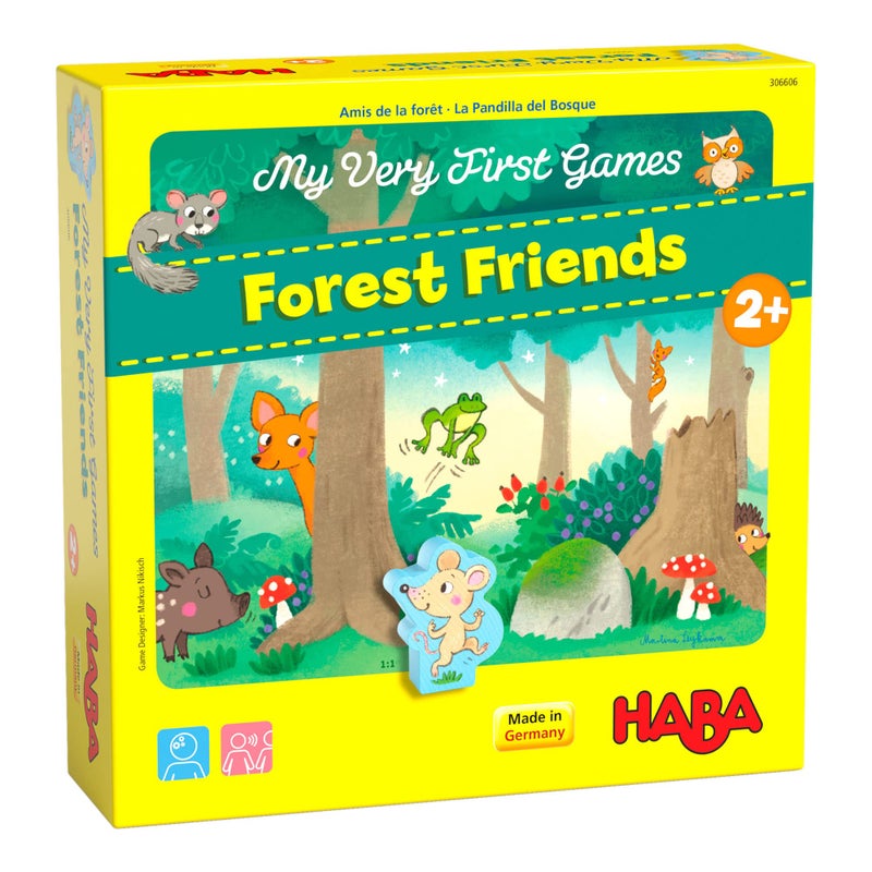 هابا أول ألعابي الأولى - لعبة Forest Friends 3D Memory & Matching Finance Ages 2+ - Image 1