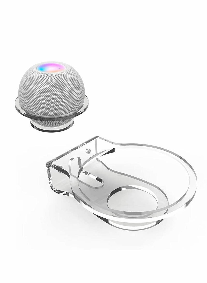 Excefore Wall Mount for Homepod Mini, Speaker Stand, Accessories for Homepod Mini, Compatible with Homepod Mini, Works Perfectly and Easy to Install-(2 Pack)  - Image 1