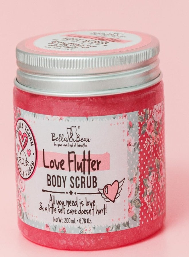 Bella and Bear Bella & Bear Love Flutter Body Scrub Polish - Exfoliating & Nourishing Scrubber for Soft, Moisturized Skin | Perfect Valentine's Gift for Pampering Your Loved Ones - Image 2