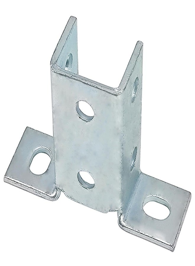 ASTAMOTOR 8 Hole Wing Shape 90 Degree Fitting Connector Bracket Braces Fit for 1/2" Bolt in 1 5/8" Strut Channel, 6 Pack - Image 4