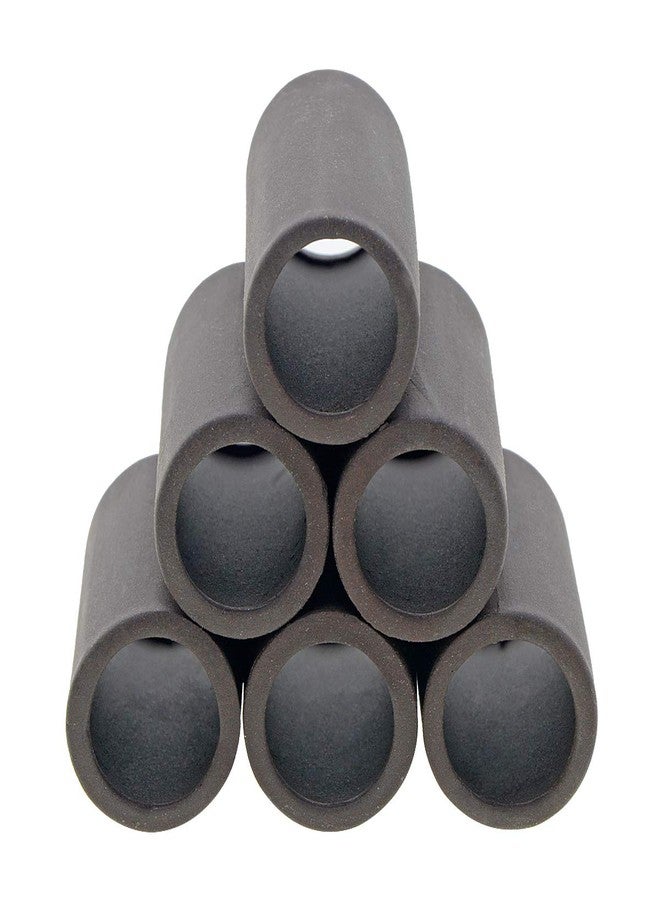 Saim Ceramic Shrimp Shelter Fish Breeding Cave Spawning Tube Ornament Hiding Cave Aquarium Decorations with 3 Fish Decorations for Fish Tank Aquarium (6 Hole Shape) - Image 3