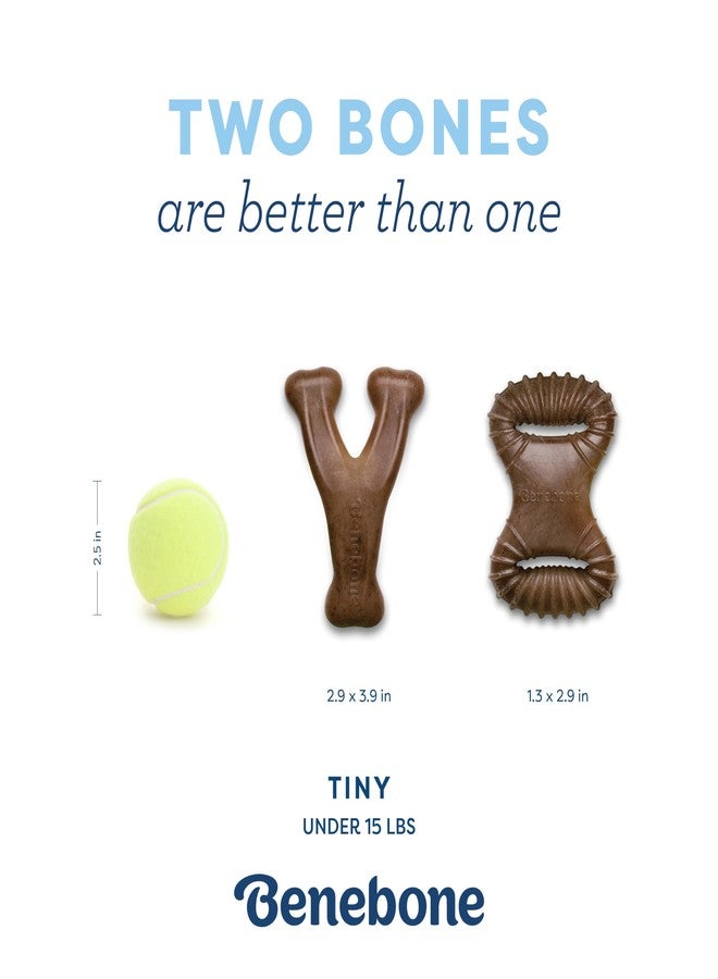 Benebone Puppy 2-Pack Dental Chew/Wishbone Chicken Tiny - Image 4