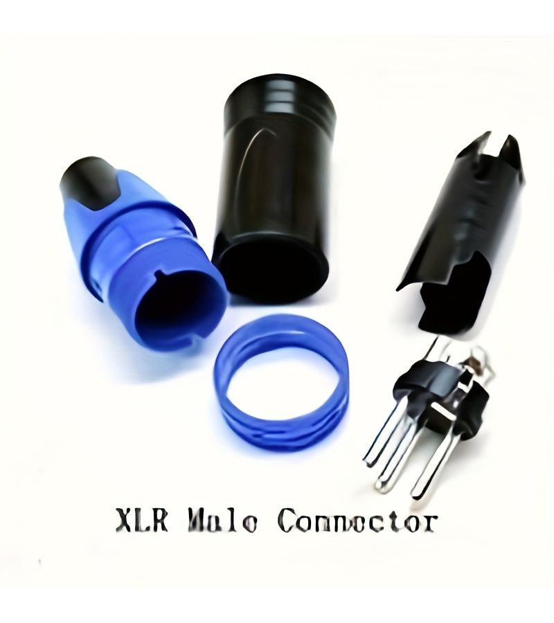 4Pcs XLR Audio Cable Professional 3 Pin Balanced Male to Female Cord 10ft 3m for Speakers Microphones Audio Devices Stable Signal Transmission - Image 2