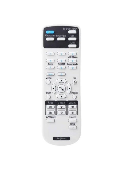 Universal Remote Control for Projector Compatible with All Epson Projector Home Cinema Power lite EB EX VS Bright Link EMP Series Projectors