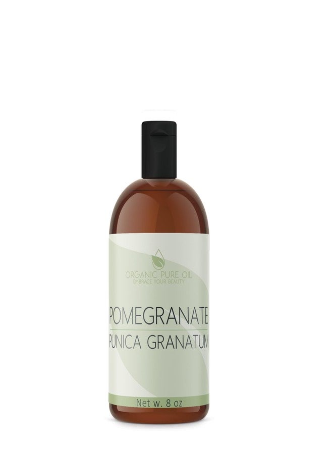 OPO Pomegranate Seed Oil - 8 oz - Pure, Unrefined, Non GMO, Cold Pressed, Sweet Carrier Oil for Hair, Skin Nails Body Face DIY Soaps & More - Hydrate Nourish Replenish Moisturize - Packaging May Vary - Image 1