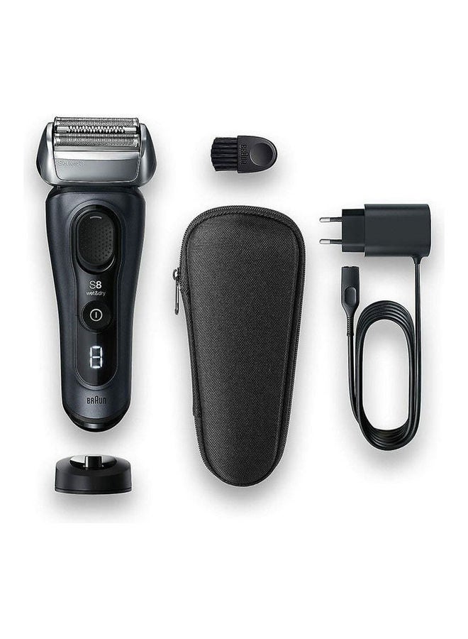 BRAUN Series 8 8413s Wet And Dry Shaver Black-Silver - Image 2