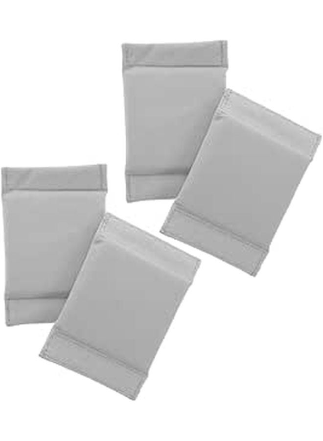 4 Pcs Camera Bag Insert Padded Dividers Lens Separizer Pad Black Easy to Use Shockproof - Image 1