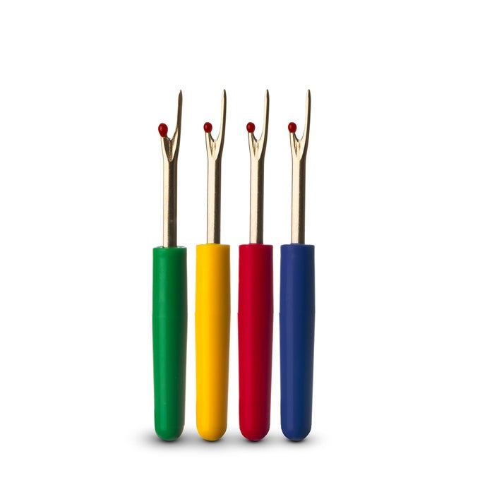 4 PIECES SEAM RIPPERS SEWING STITCH THREAD UNPICKER FOR QUICK UNPICK