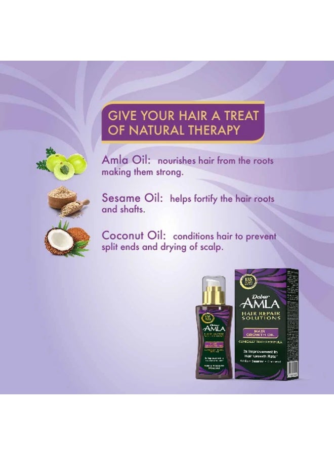 Dabur Amla Hair Repair Solutions Hair Growth Oil 150Ml - Image 4