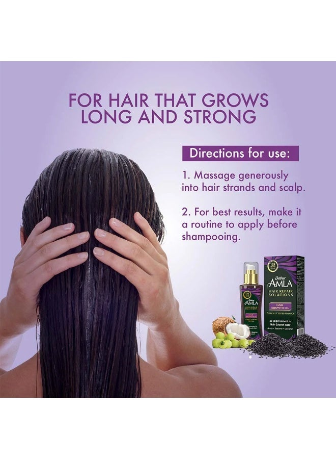 Dabur Amla Hair Repair Solutions Hair Growth Oil 150Ml - Image 5