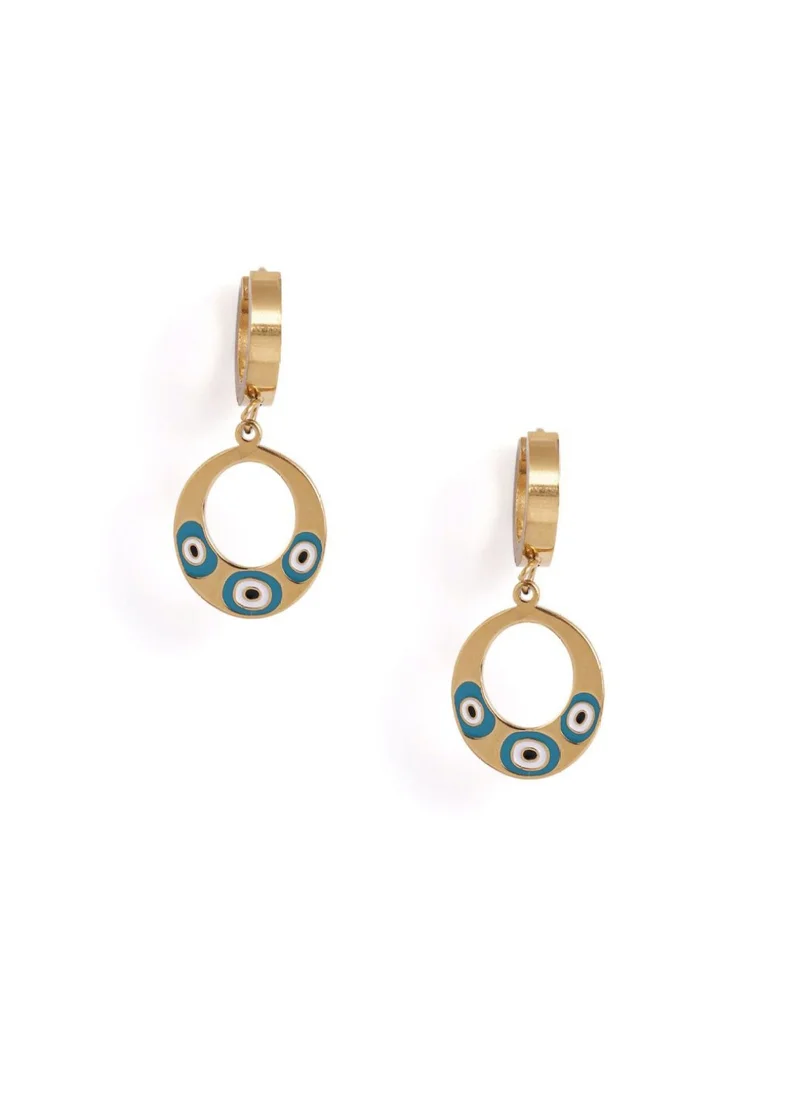 Priyaasi Plated Contemporary Drop Earrings