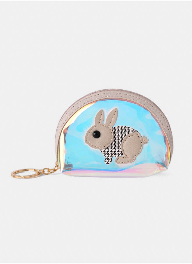 Akher el Ankoud - Mini rabbit wallet with keychain - Image 1
