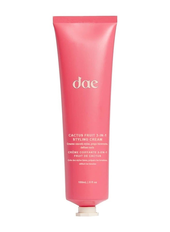 DAE Cactus Fruit 3-In-1 Styling Cream  - Smooth Styles, Prep Shiny Blowouts, Defines Curls (150ml | 5 fl oz) - Image 1