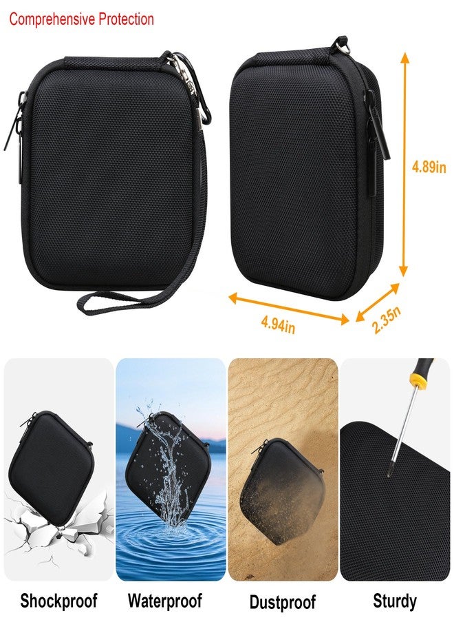 Elonbo Carrying Case for NETGEAR Nighthawk M6/ M6 Pro/ M7 Pro/ M5 5G Mobile Hotspot Router, Portable Wireless WiFi Travel Hotspot Router Storage Holder, Extra Mesh Pocket Fits Cable, Black - Image 3