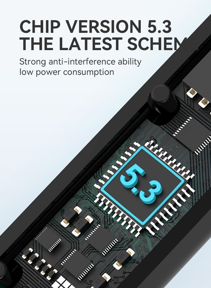 BWOO True Stereo Wireless Earphone White - Image 5