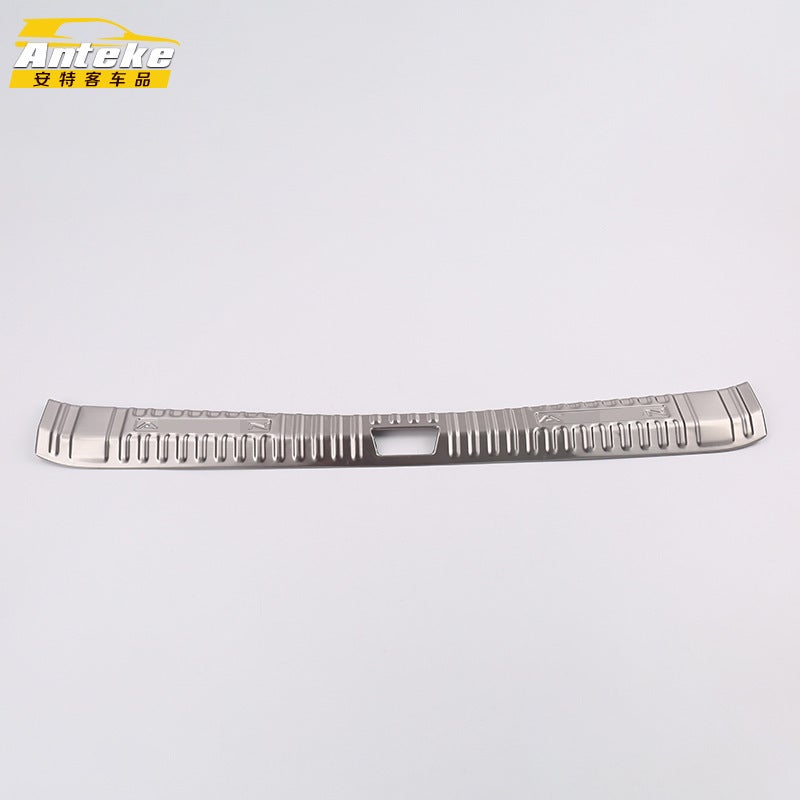 Suitable For 19 Asian Dragon Rear Guard Plate Sequins Asian Dragon Tailgate Trunk Protective Pedal Decoration Accessories - Image 1