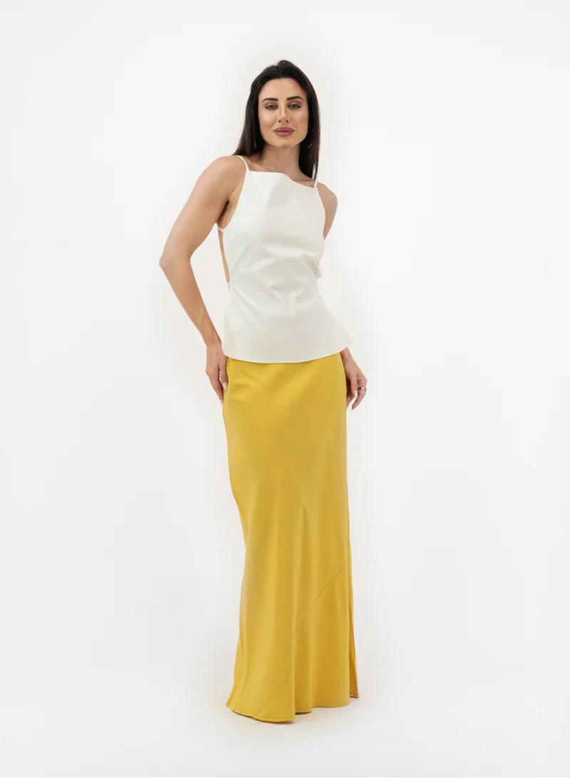 FLOW SKIRT YELLOW