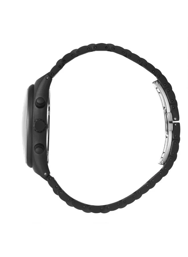 BEVERLY HILLS POLO CLUB BEVERLY HILLS POLO CLUB BP3744X.651 Men's Multi Function Display Watch & Metal Strap Black