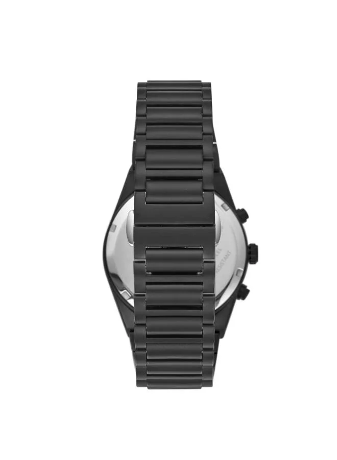 BEVERLY HILLS POLO CLUB BEVERLY HILLS POLO CLUB BP3744X.651 Men's Multi Function Display Watch & Metal Strap Black