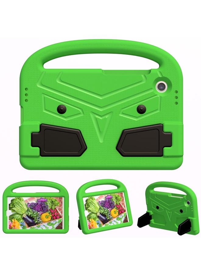Green Tiger - Samsung Galaxy Tab A9 Sparrow Style Shockproof Kickstand EVA Tablet Case Green - Image 1