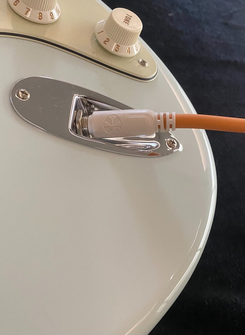 Generic 3M Guitar Cable, Professional Instrument Cable, Model IC-241, Dual Straight Plug Design, Suitable for Guitar/Bass Use, Macaron Colors, Stylish and Practical.  - Image 5
