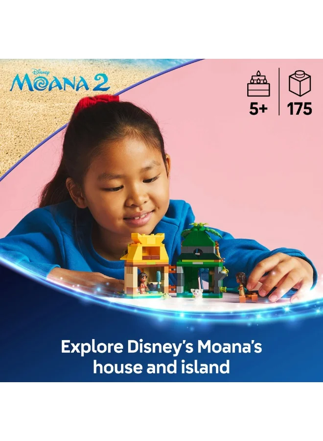 ليغو مجموعة البناء ولعبة النموذج القابل للبناء مرح جزيرة موانا من ليغو® Disney‏ 43260
