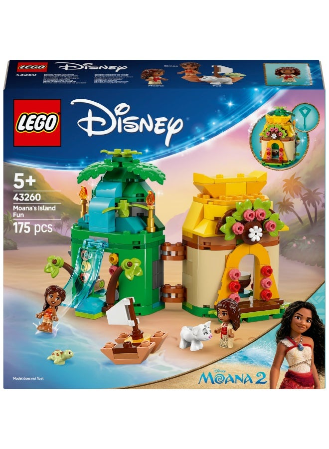 LEGO Disney Moana 2 Moana’s Island Fun 43260 (Age 5+, 175 Pieces) - Image 2