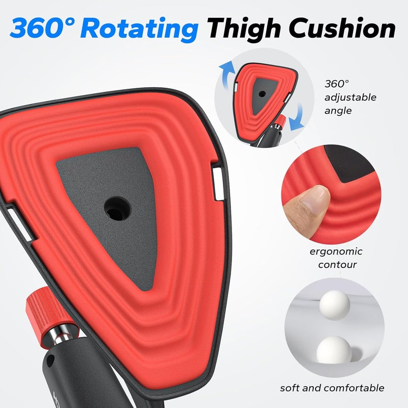 Merach Thigh Trainer, 0-110 lbs Adjustable Resistance with Display Counter, Kegel Pelvic Floor Exerciser, Inner Thigh Trainer for Women Men, Home Workout Equipment for Hip/Arm/ - Image 5