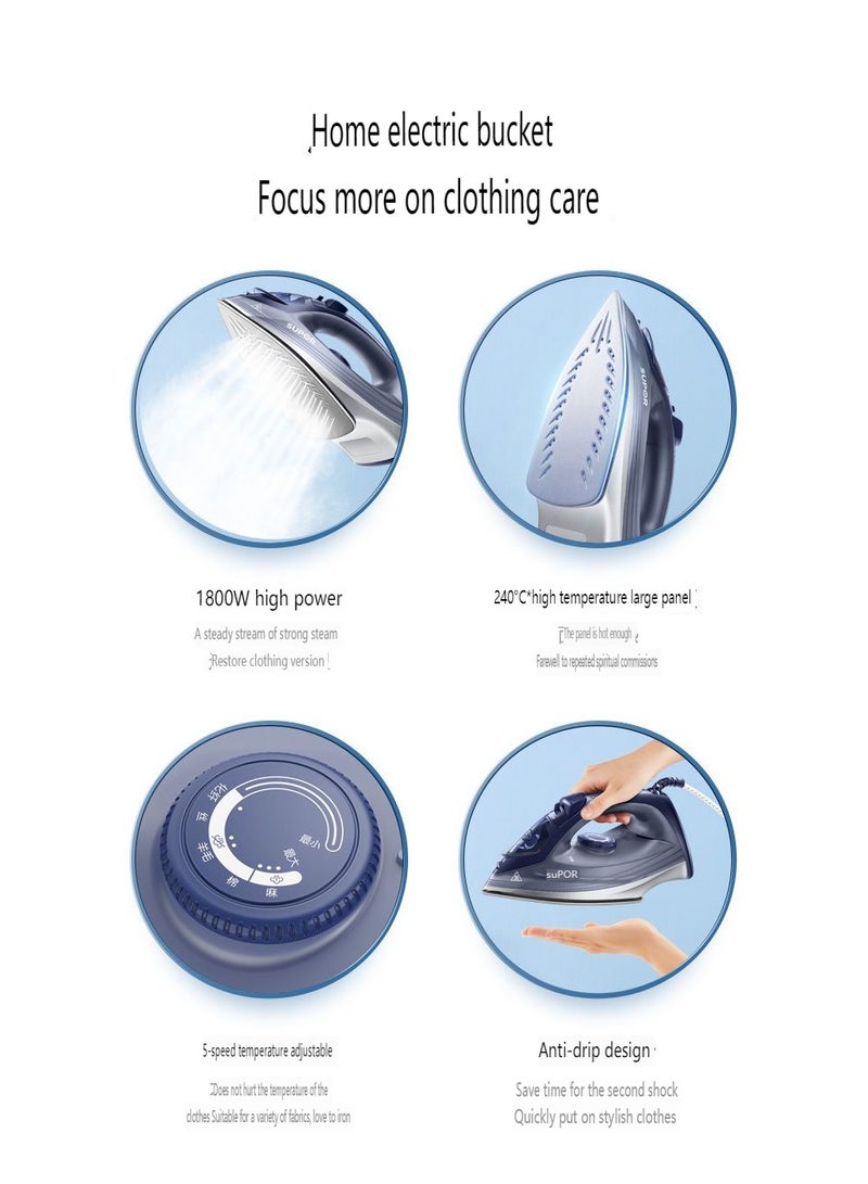SUPOR Supor electric iron, household small steam ironing machine, iron bucket, clothes tailor shop special - Image 2