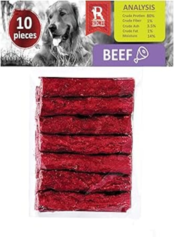 Rich Chicken 10 Sticks for Dogs (All life statge, Beef)