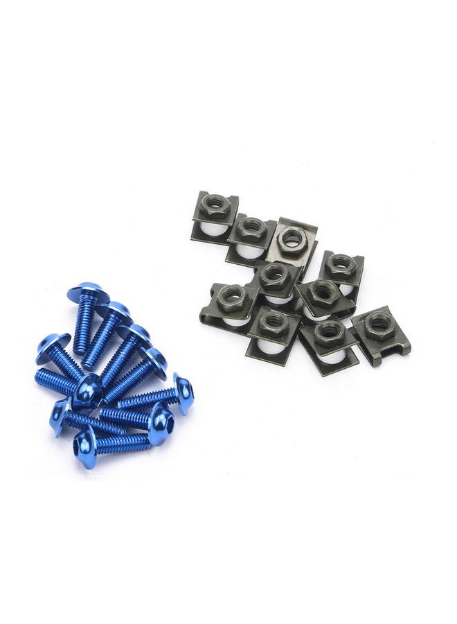 Loquat Pack Of 10 Motorcycle Fairing Bolts - Image 5
